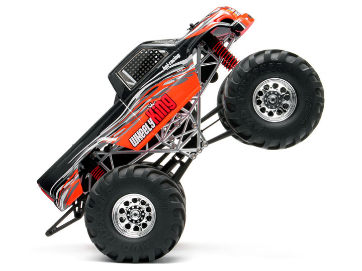 Wheely King Truck 4x4 with Scarlet Bandit Body RTR (HPI-102296) (нажмите для увеличения) Wheely King Truck 4x4 with Scarlet Bandit Body RTR (HPI-102296) (нажмите для увеличения)