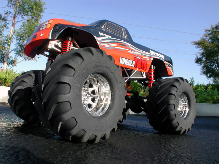 Wheely King Truck 4x4 with Scarlet Bandit Body RTR (HPI-102296) (нажмите для увеличения) Wheely King Truck 4x4 with Scarlet Bandit Body RTR (HPI-102296) (нажмите для увеличения)