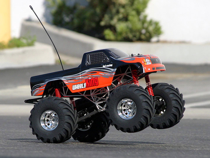 Wheely King Truck 4x4 with Scarlet Bandit Body RTR (HPI-102296) (нажмите для увеличения) Wheely King Truck 4x4 with Scarlet Bandit Body RTR (HPI-102296) (нажмите для увеличения)