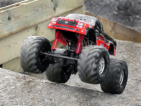 Wheely King Truck 4x4 with Scarlet Bandit Body RTR (HPI-102296) (нажмите для увеличения) Wheely King Truck 4x4 with Scarlet Bandit Body RTR (HPI-102296) (нажмите для увеличения)