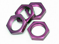 Wheel Nut 24mm Purple