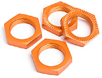 Wheel Nut 24mm Orange 4pcs (  )