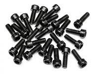 Wheel Screw 4-40x14mm 2.5mm Hex Socket 25pcs (  )