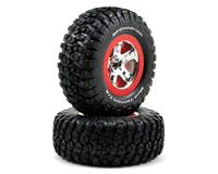 BFGoodrich KM2 on Front Chrome Red Beadlock 2pcs (  )