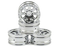 Vaterra Ascender 8 Spoke 1.9 Wheel Chrome HEX12mm 4pcs (  )