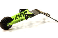 Aluminium Wheelie Bar Set Green Savage (  )