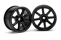 Work Emotion XC8 Wheel 26mm Black 3mm Offset 2pcs (  )