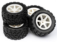 Maverick Truggy Wheel & Tyre Set 4pcs (  )