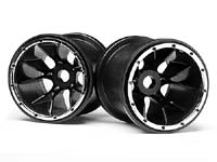 Black Wheels Blackout MT 2pcs