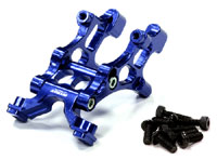 Billet Machined Type II Alloy Wing Mount Blue E-Revo 1/16 (  )