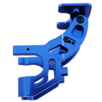 Aluminum Wing Mount Blue Traxxas E-Revo/Revo Platinum