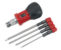 Dynamite 4-Piece Metric Hex Wrench 1.5, 2, 2.5, 3mm with Handle (  )