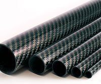 3K Twill Glossy Carbon Fiber Tube 12x8x1000mm 1pcs (  )