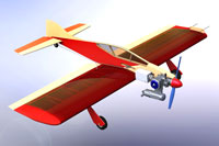 PML-2001 Yastreb F2B Control Line Airplane 950mm Kit (  )