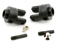 Diff Output Yokes Black Stampede 2pcs (  )