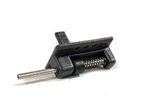 Canopy Lock L26xW16xH8mm Ø2mm Black (  )