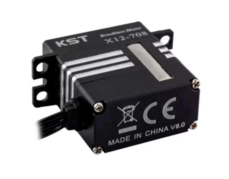 Цифровой сервопривод бесколлекторный KST X12-708 V8.0 HV Brushless Metal Gear Micro Digital Servo (KST-X12-708) (нажмите для увеличения) Цифровой сервопривод бесколлекторный KST X12-708 V8.0 HV Brushless Metal Gear Micro Digital Servo (KST-X12-708) (нажмите для увеличения)
