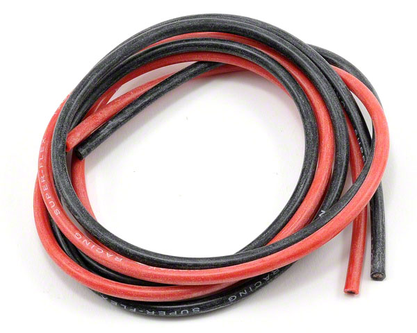Провода силовые Dualsky Black and Red AWG16 1m (D-BR-16AWG) (нажмите для увеличения)
