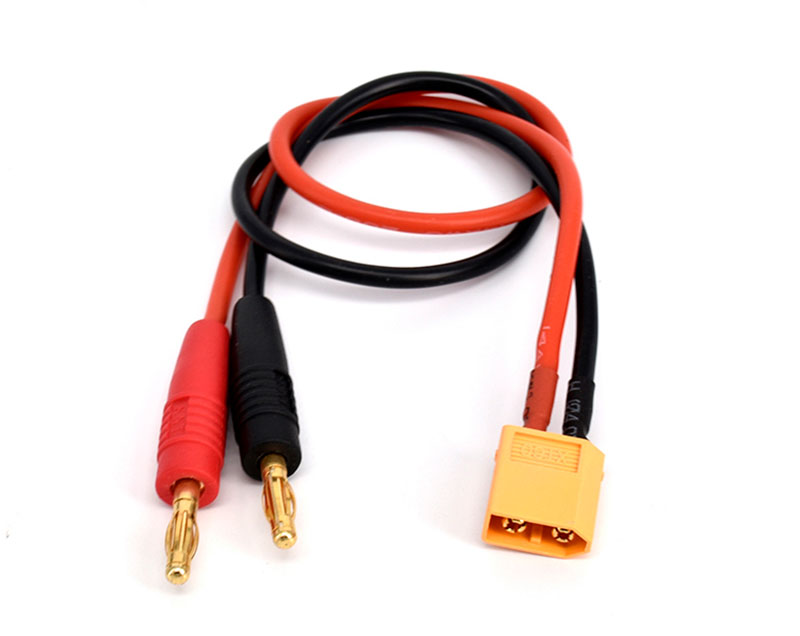 Кабель для зарядки аккумулятора Amass XT60 Charge Cable 14AWG 30cm AM-CC02 (AM-CHXT60) (нажмите для увеличения)