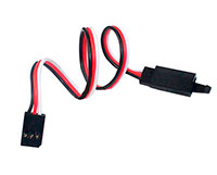 Futaba Heavy Duty Servo Extension Cord 22AWG 150mm with Protection Lock (  )