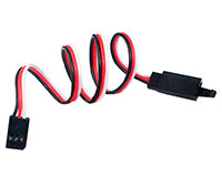 Futaba Heavy Duty Servo Extension Cord 22AWG 300mm with Protection Lock (  )