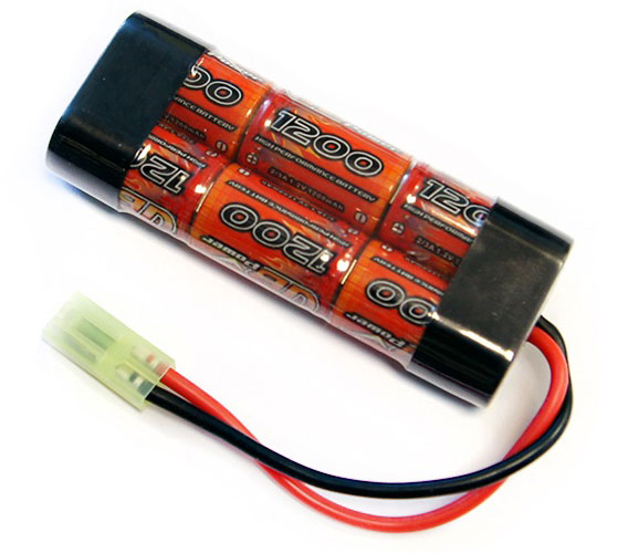 Аккумулятор VBPower NiMh Battery 7.2V 1200mAh MiniTamiya (VB-NI-MH-1200-7.2V) (нажмите для увеличения)