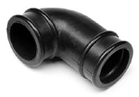Air Filter Connector Black Trophy