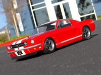 Ford Mustang GT 1966 Clear Body 200mm