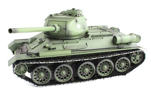 Радиоуправляемый танк HengLong T34-85 Airsoft RC Battle Tank 1:16 with Smoke 2.4GHz (HL3909-1) (нажмите для увеличения)