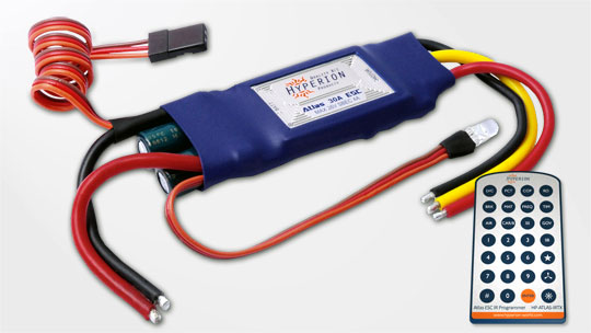 Электронный регулятор Hyperion Atlas 30A 6S ESC Switching BEC (HP-ATLAS-030SB) (нажмите для увеличения) Электронный регулятор Hyperion Atlas 30A 6S ESC Switching BEC (HP-ATLAS-030SB) (нажмите для увеличения)