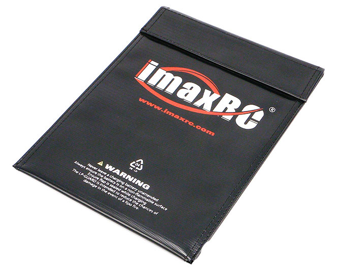 Пакет для хранения литиевых аккумуляторов iMaxRC Battery Safe Bag Small 210x180mm (Q750021) (нажмите для увеличения)