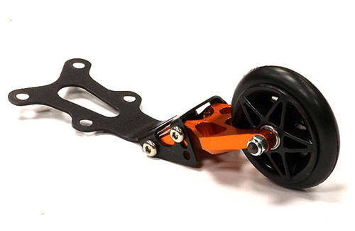 Колёсико виллибар Integy Aluminium Wheelie Bar Set Orange Savage XS Flux (INT-T5013ORANGE) (нажмите для увеличения)