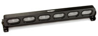 Integy Realistic T5 Adjustable Spot Light Bar Black with 6 White LED for 1/10, 1/8