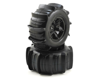 X-Maxx 4.3/5.7 Pre-Mounted Paddle Tires & Wheels 2pcs