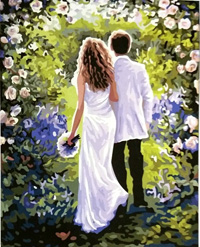 Newlyweds - Painting By Numbers 40x50cm (  )