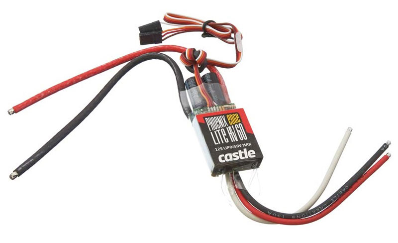 Регулятор скорости Castle Creations Phoenix Edge Lite 60HV 50V 60A BL ESC (CSE-010-0117-00) (нажмите для увеличения)