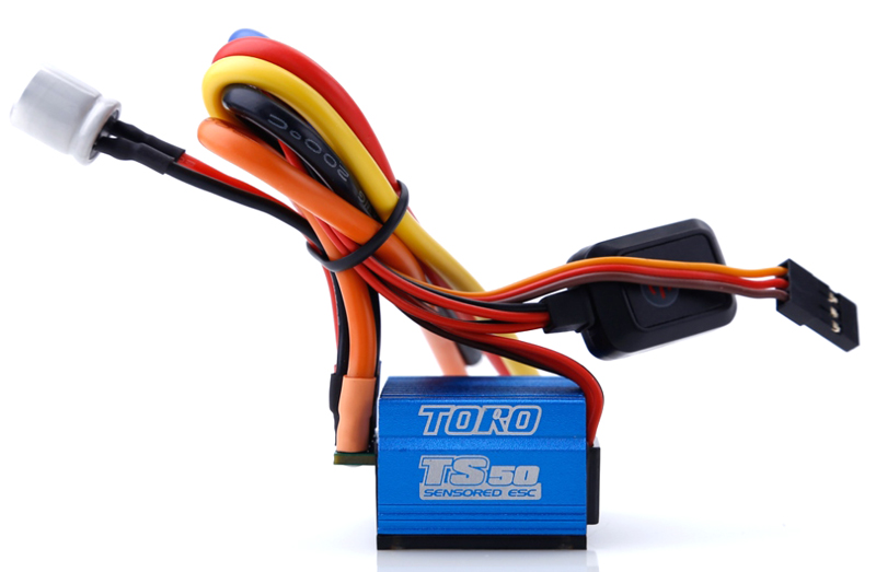 Регулятор скорости SkyRC Toro TS50 Brushless Sensored ESC 50A (SK-300060-01) (нажмите для увеличения)