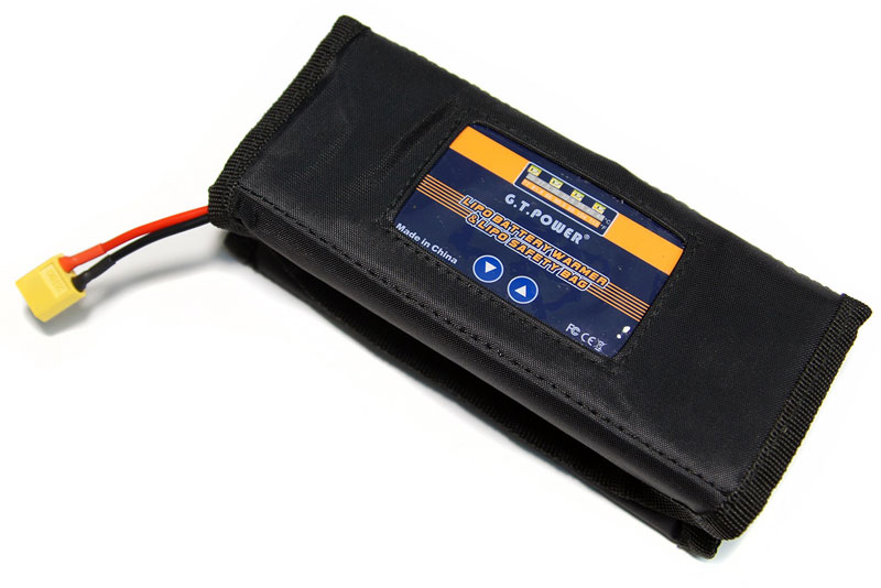 Пакет с подогревом для аккумуляторов GTPower LiPo Battery Warmer & Safety Bag (GT-144) (нажмите для увеличения)