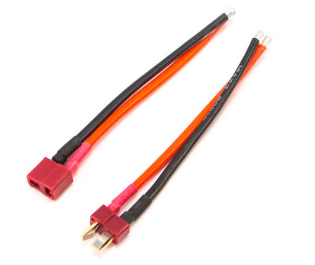 Коннекторы T-Plug Deans Connector Male/Female with Wire (GW-13-056) (нажмите для увеличения)