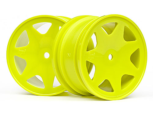 Ultra 7 Wheels Yellow 35mm 2pcs (HPI-100621) (нажмите для увеличения)