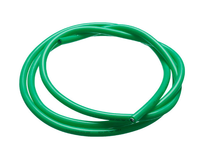 Провод силовой силиконовый Silicone Wire 16AWG Green 1.31mm2 1m (AM-16AWG-G) (нажмите для увеличения)