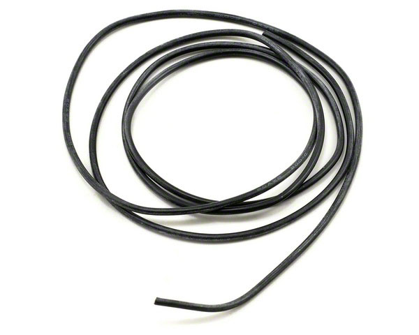 Силовой медный провод в силиконовой изоляции Silicone Wire 20AWG Black 0.518mm2 1m (AM-20AWG-B) (нажмите для увеличения)
