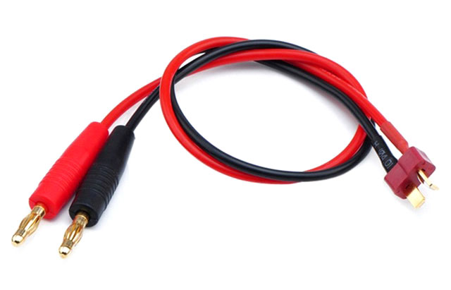 Кабель для зарядки Male Deans Plug to 4mm Banana Plug 16awg Silicon Wire 30cm (AM-4006) (нажмите для увеличения)