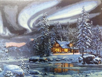 Winters Tale - Painting By Numbers 40x50cm (  )